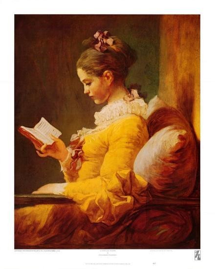 A Young Girl Reading