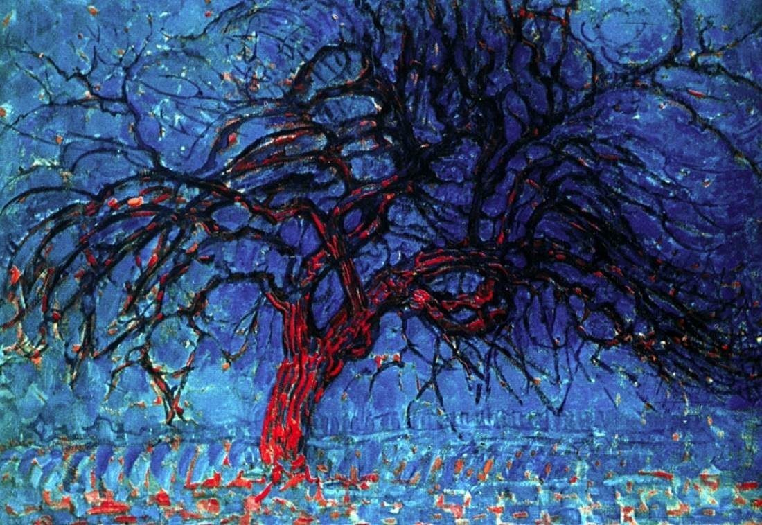Avond (Evening): The Red Tree