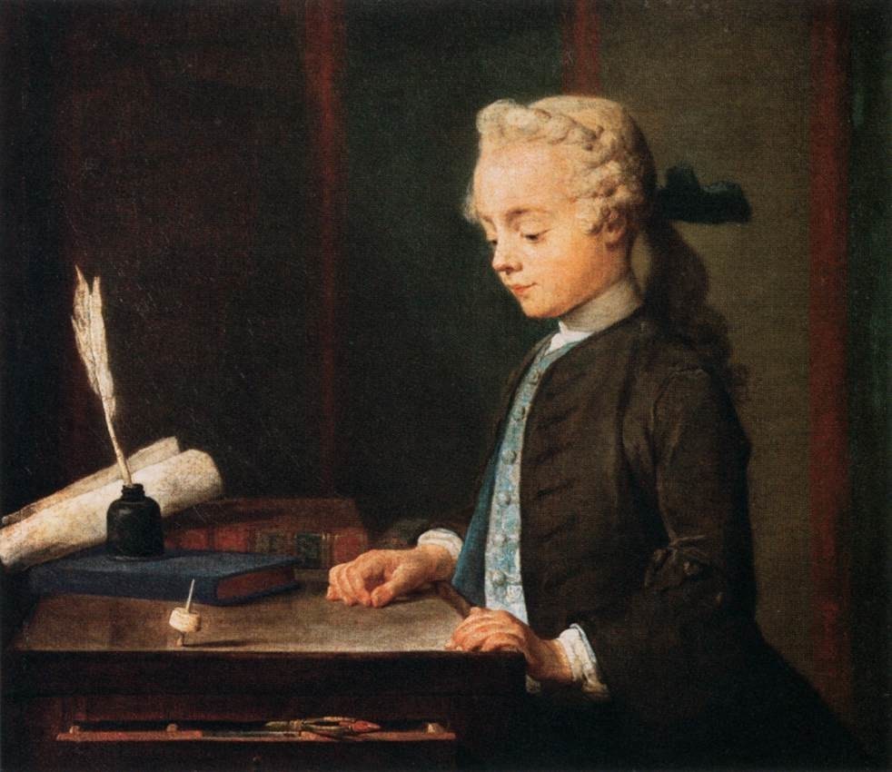 Boy with a Spinning-Top