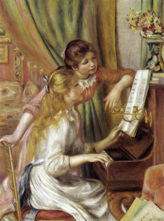 Girls at the Piano