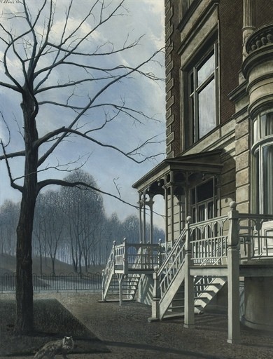 House with two stairs