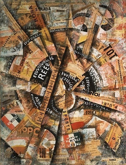 Interventionist Demonstration (Patriotic Holiday-Freeword Painting) 1914