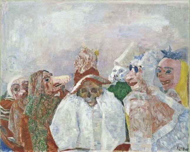 Masks Confronting Death