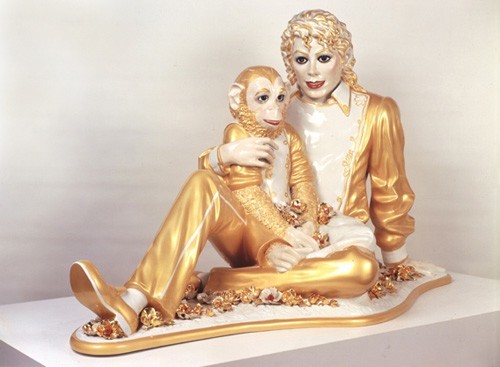 Michael Jackson and Bubbles