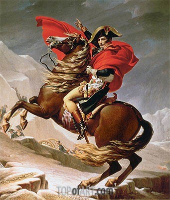 Napoleon Crossing the Alps