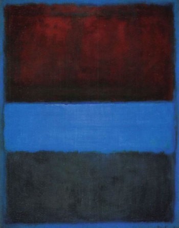 No.61 (Rust and Blue)