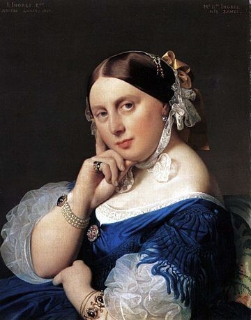 Portrait of Madame Ingres