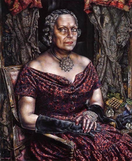 Portrait of Mary Block