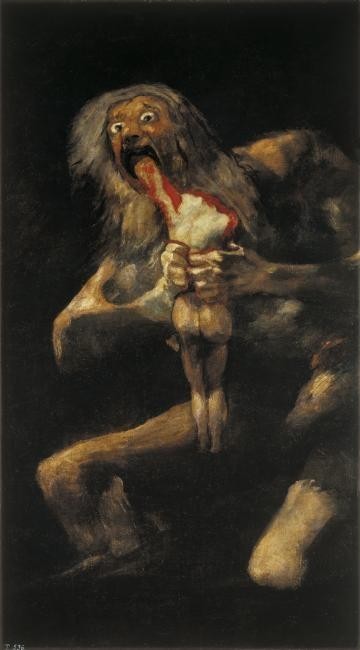 Saturn Devouring His Son