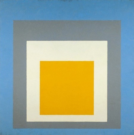 Study for Homage to the Square: Departing in Yellow