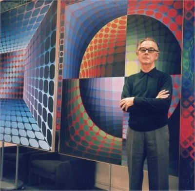 Read more about the article Victor Vasarely- Biography | short notes | Top artworks – artandcrafter.com Op art