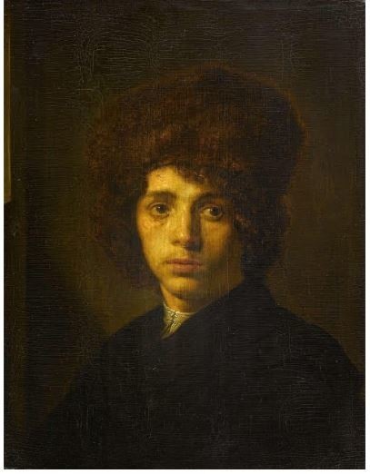 Young Man with a Fur Hat