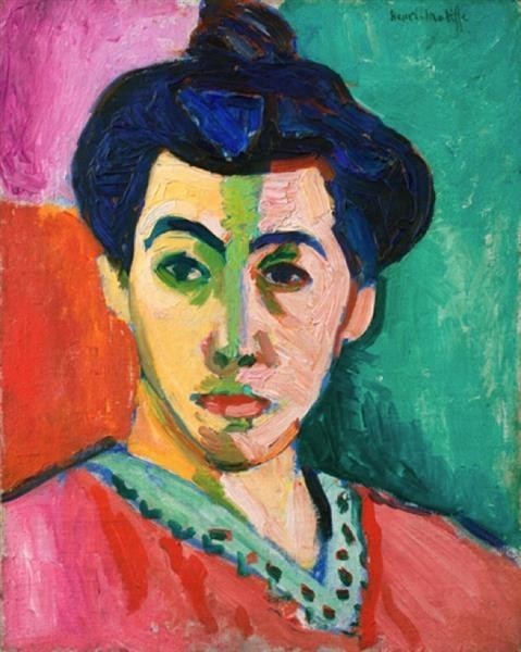 Portrait of Madame Matisse (Green Stripe)