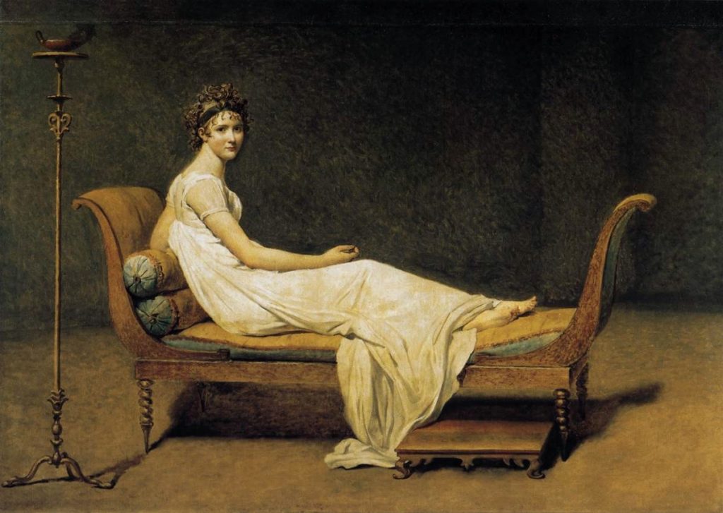 Portrait of Madame Récamier