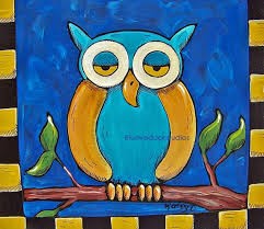 Starry Starry Night Owl