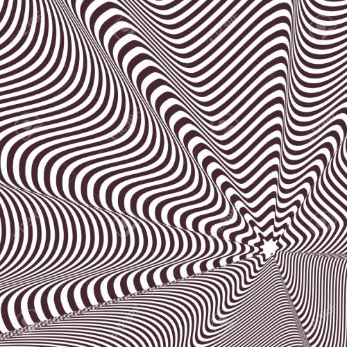 Optical illusion Op art